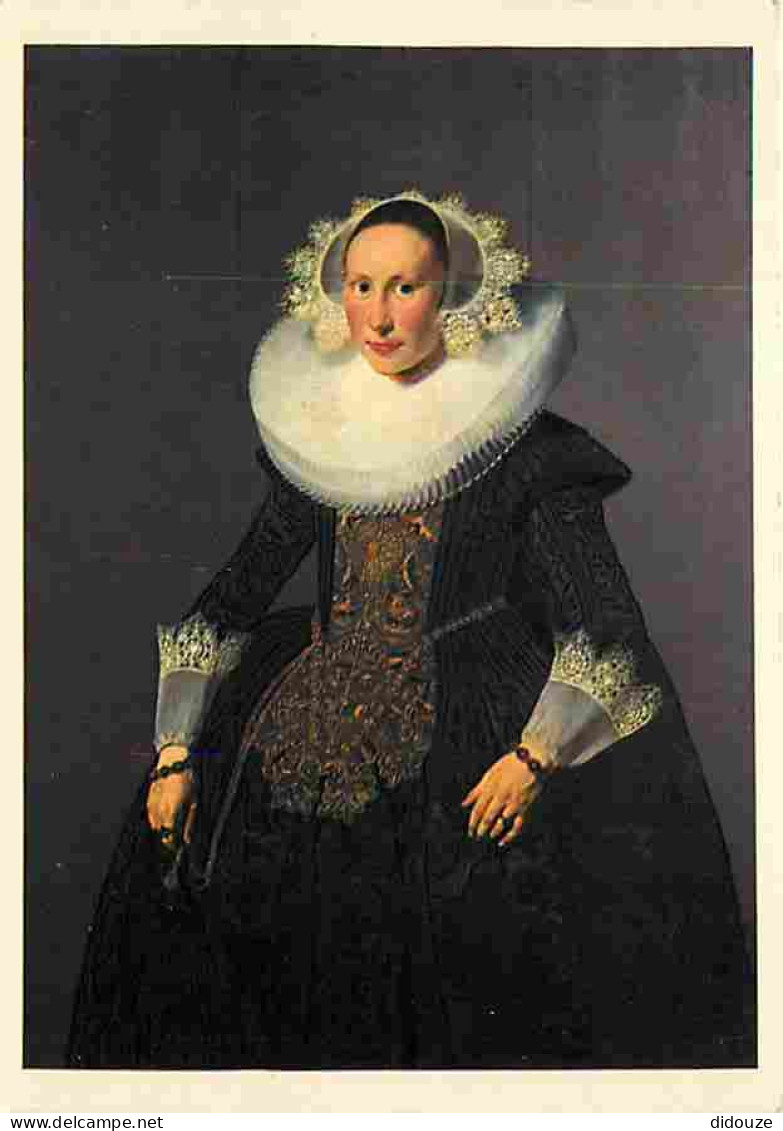 Histoire - Peinture - Portrait - Thomas De Keyser - Portrait D'Elisabeth Van Der Aa - Carte De La Loterie Nationale - CP - Histoire