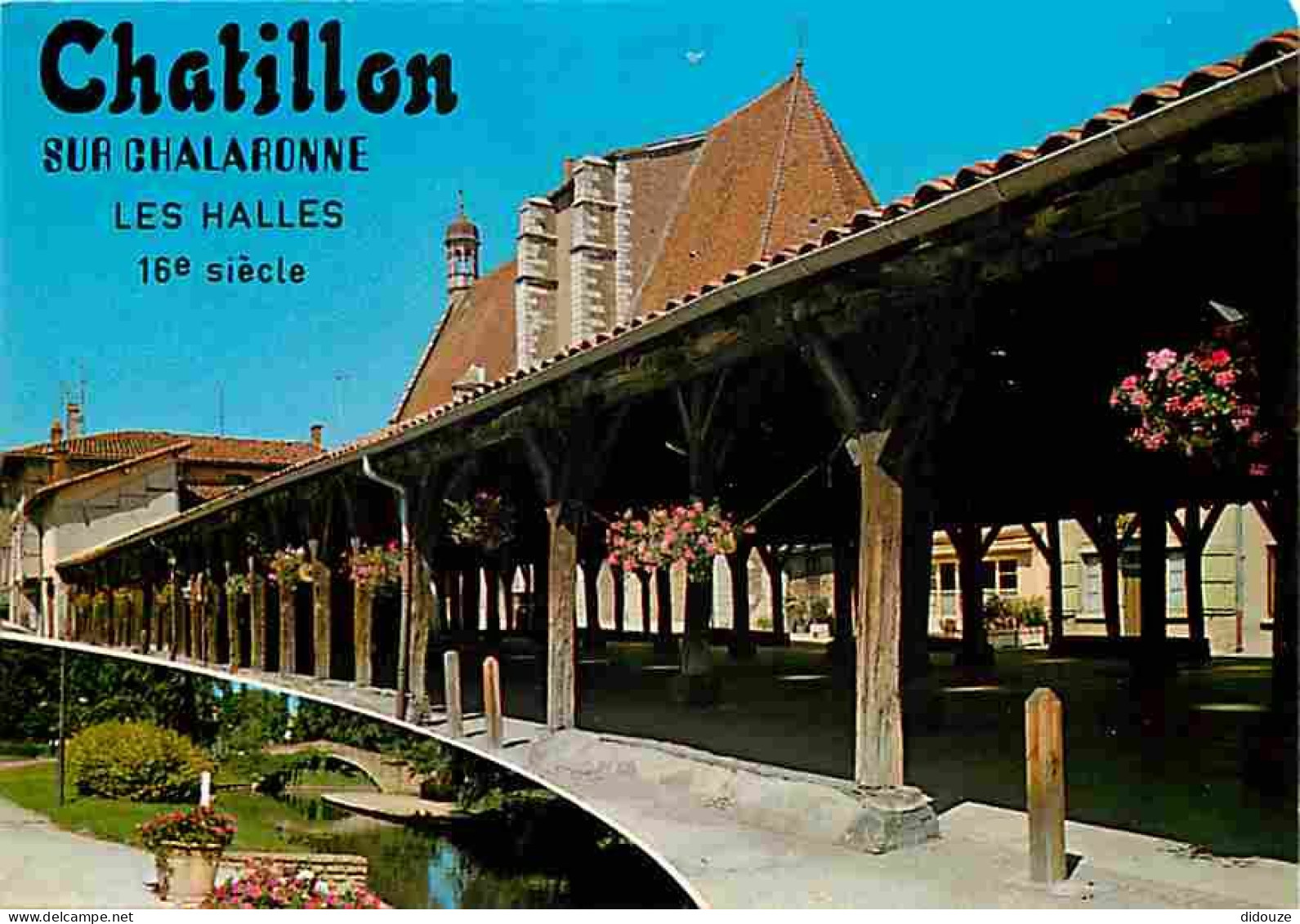 01 - Chatillon Sur Chalaronne - Les Halles - Carte Neuve - CPM - Voir Scans Recto-Verso  - Châtillon-sur-Chalaronne
