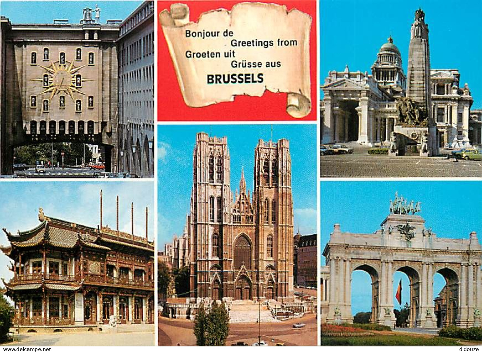Belgique - Bruxelles - Brussel - Multivues - CPM - Voir Scans Recto-Verso - Mehransichten, Panoramakarten