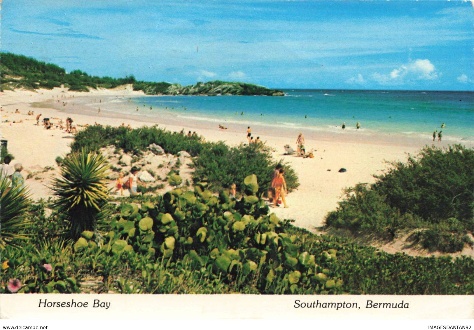 BERMUDES #MK34317 FAMOUS HORSESHOE BAY SOUTHAMPTON BERMUDA - Bermuda
