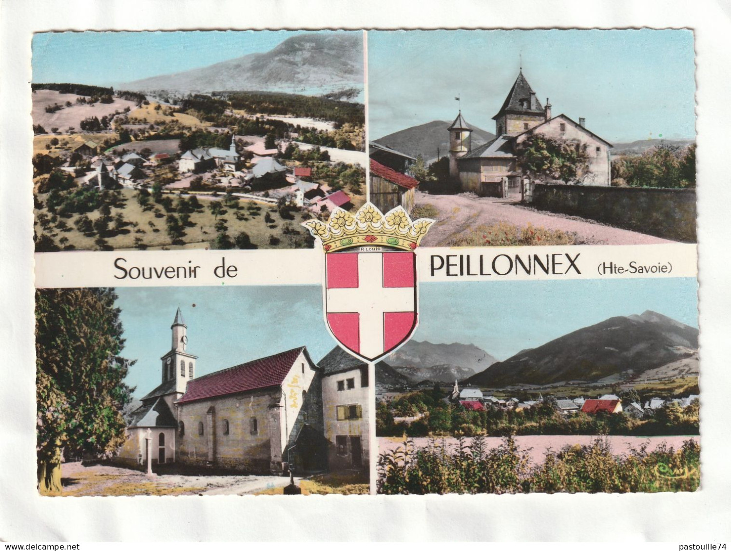 CPM. 15 X 10,5 -  Souvenir De PEILLONNEX - Peillonnex