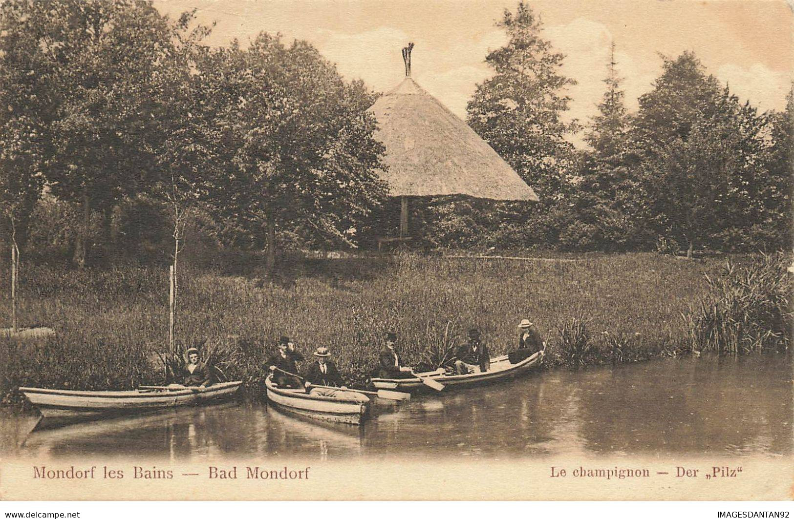 LUXEMBOURG #AS31409 MONDORF LES BAINS LE CHAMPIGNON - Mondorf-les-Bains