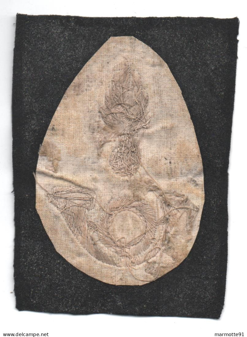 INSIGNE TISSUS BREVET SPECIALISTE PRIX DE TIR CORS DE CHASSE  GRENADE ?? 1900 1914 ???  A IDENTIFIER - Army