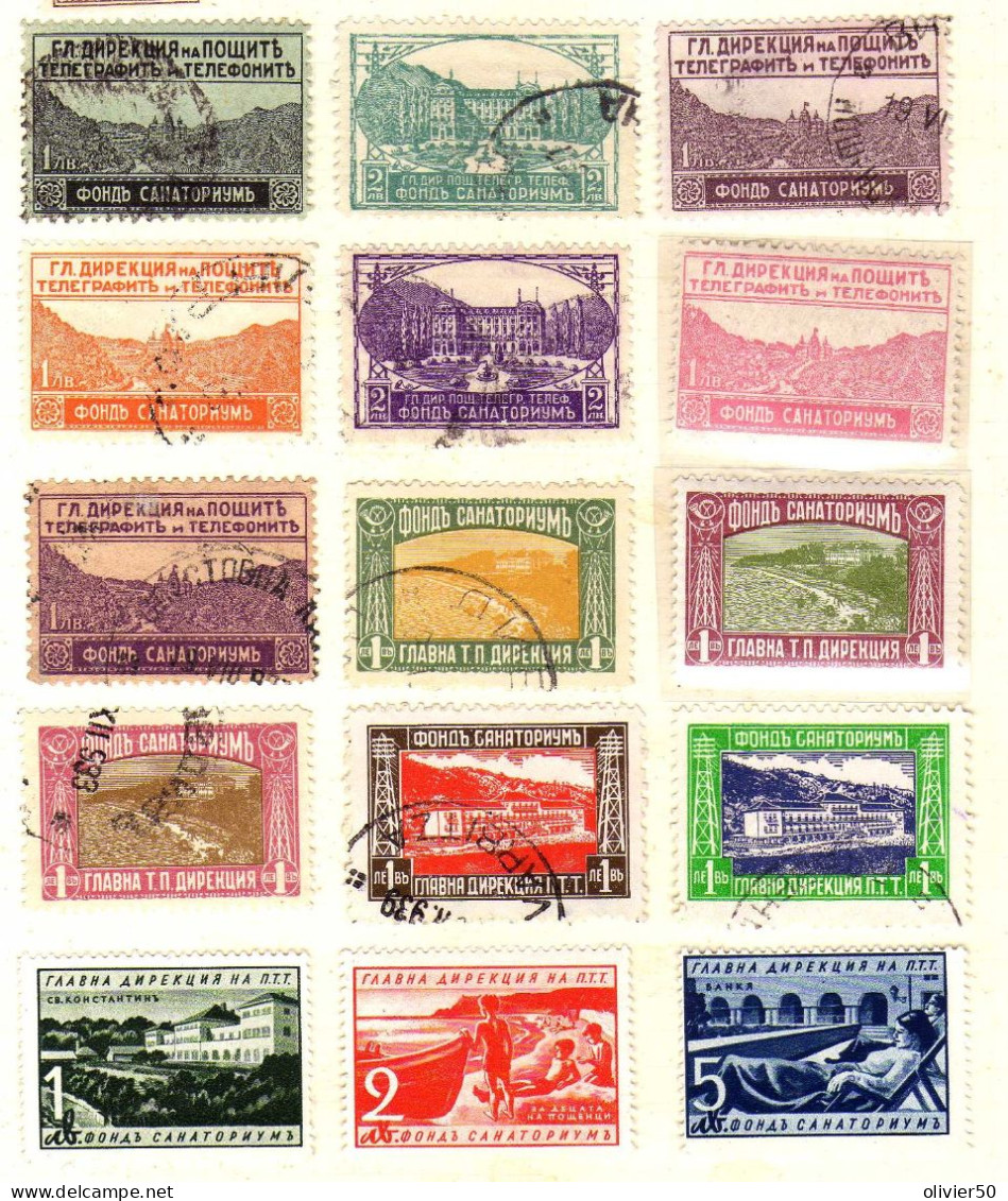 Bulgarie - (1925-41) - Timbres Pour Lettres Par Express  - Cloitre - Maison De Repos - Obliteres Et   Neufs**/* - Sellos De Urgencia