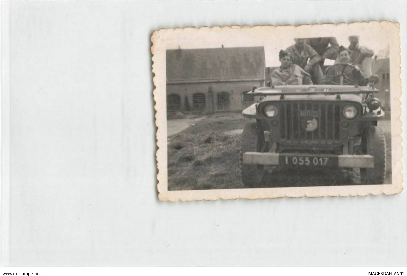 AUTOMOBILE MILITAIRE #AS36608 PHOTO JEEP SOLDATS - Guerre 1939-45