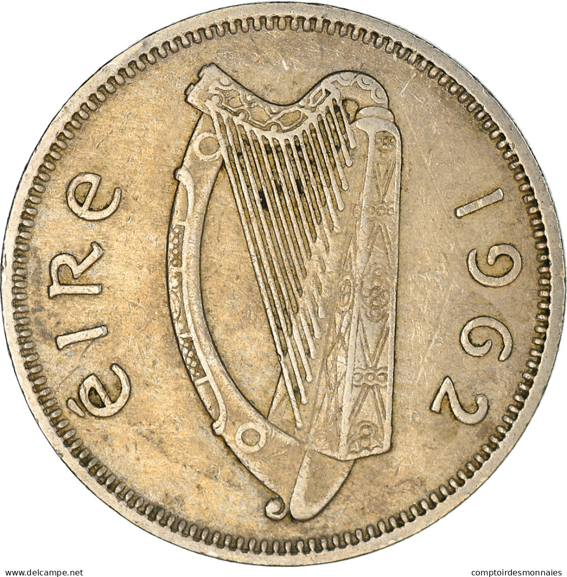 Monnaie, IRELAND REPUBLIC, Shilling, 1962, TTB, Cupro-nickel, KM:14A - Ierland