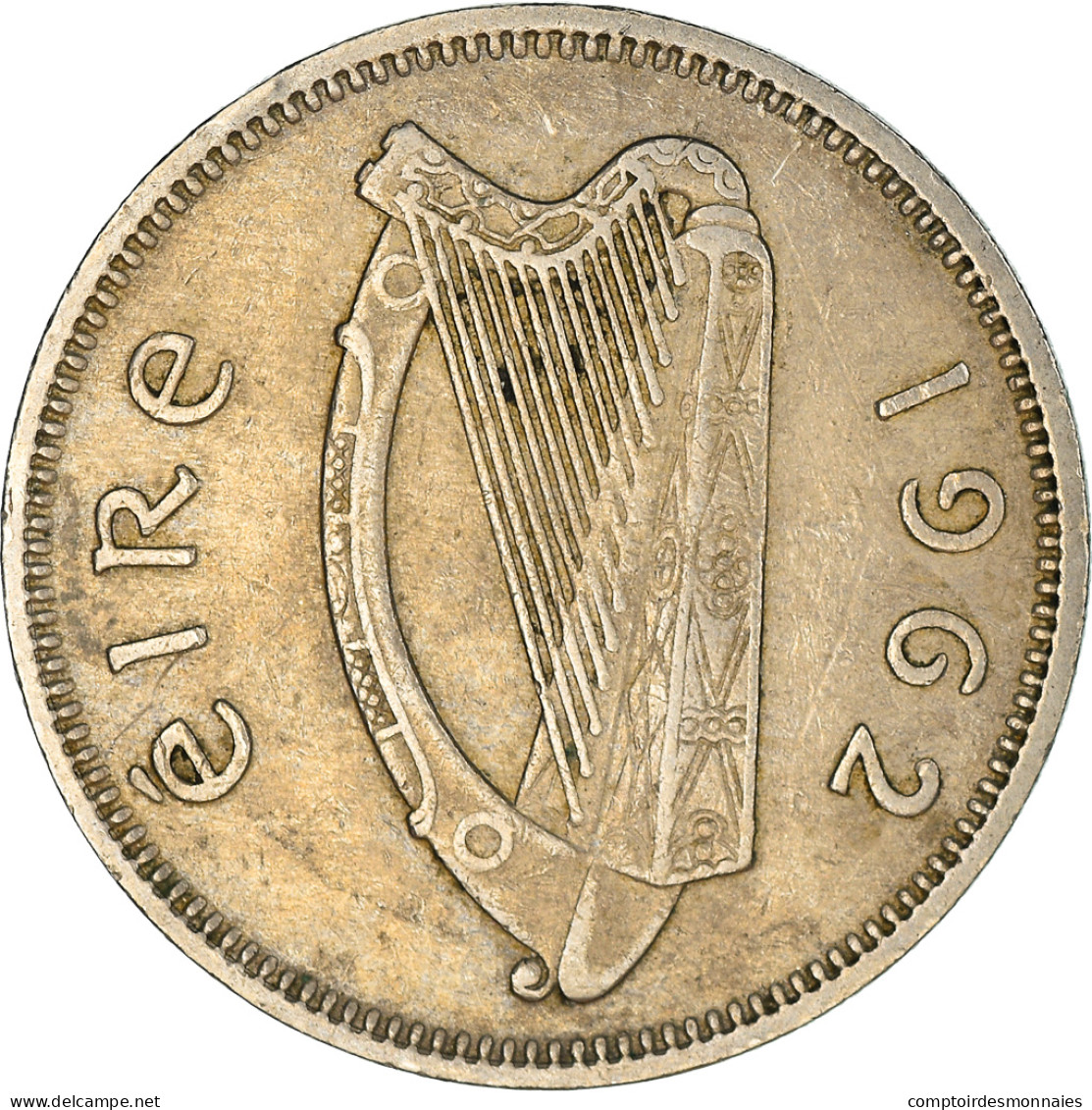 Monnaie, IRELAND REPUBLIC, Shilling, 1962, TTB, Cupro-nickel, KM:14A - Irlanda