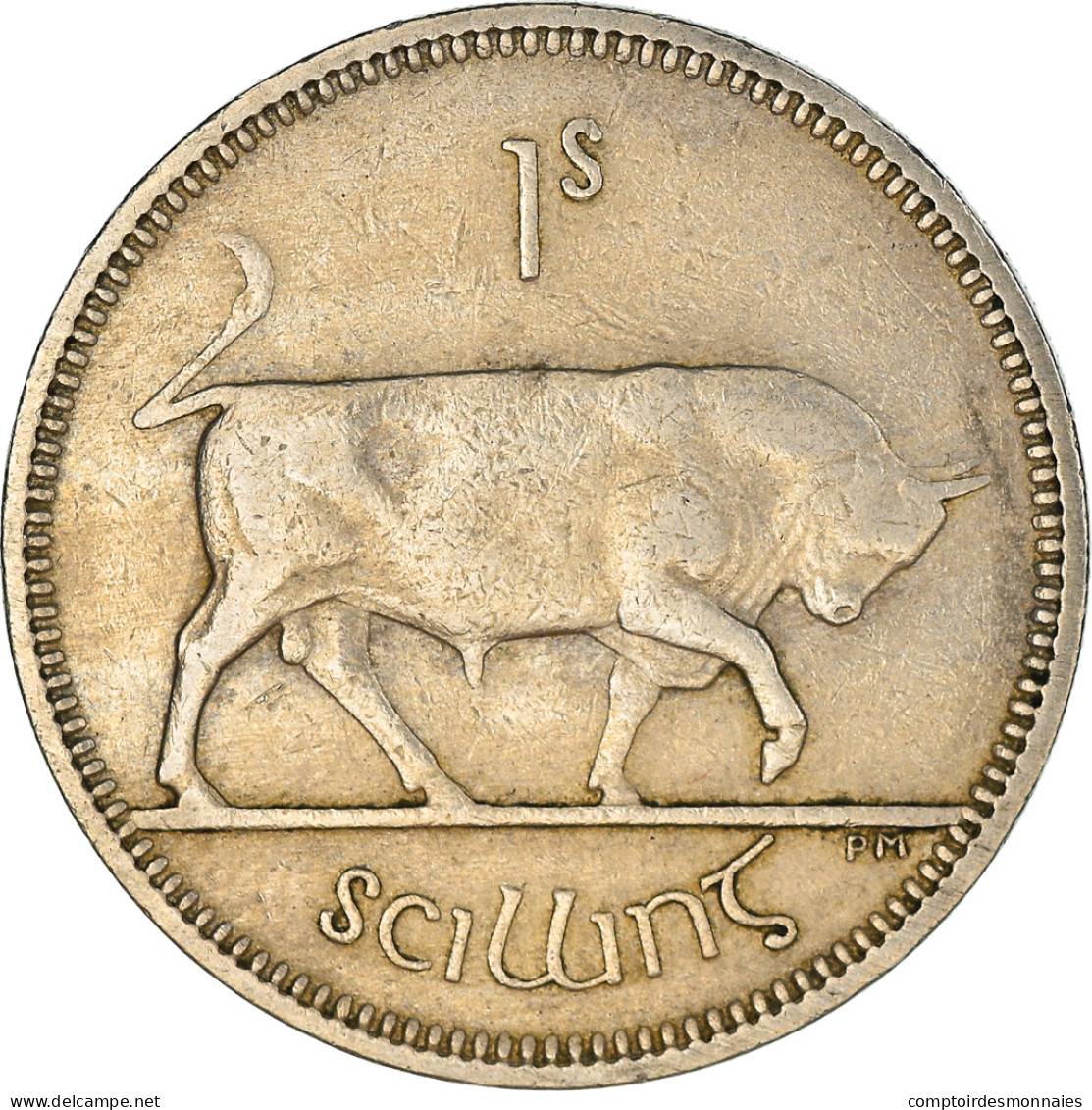 Monnaie, IRELAND REPUBLIC, Shilling, 1962, TTB, Cupro-nickel, KM:14A - Ireland