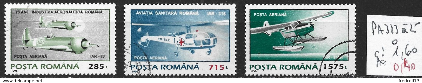 ROUMANIE PA 323 à 25 Oblitérés Côte 1.60 € - Used Stamps