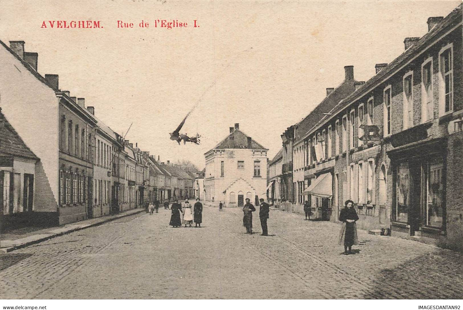 BELGIQUE #MK42047 AVELGHEM RUE DE L EGLISE - Avelgem