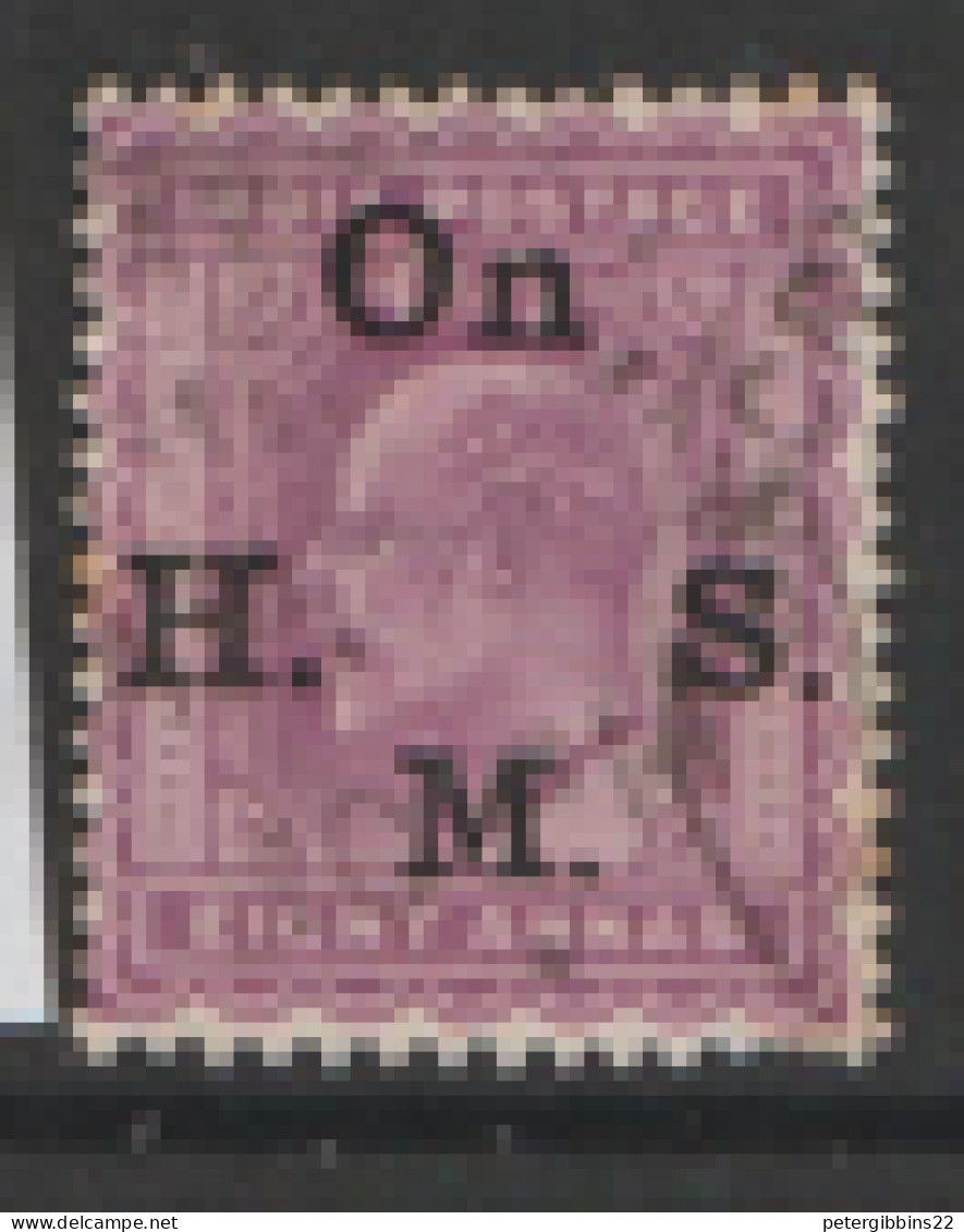 India O H M S  1902   SG  063  8a  Fine Used - 1882-1901 Empire