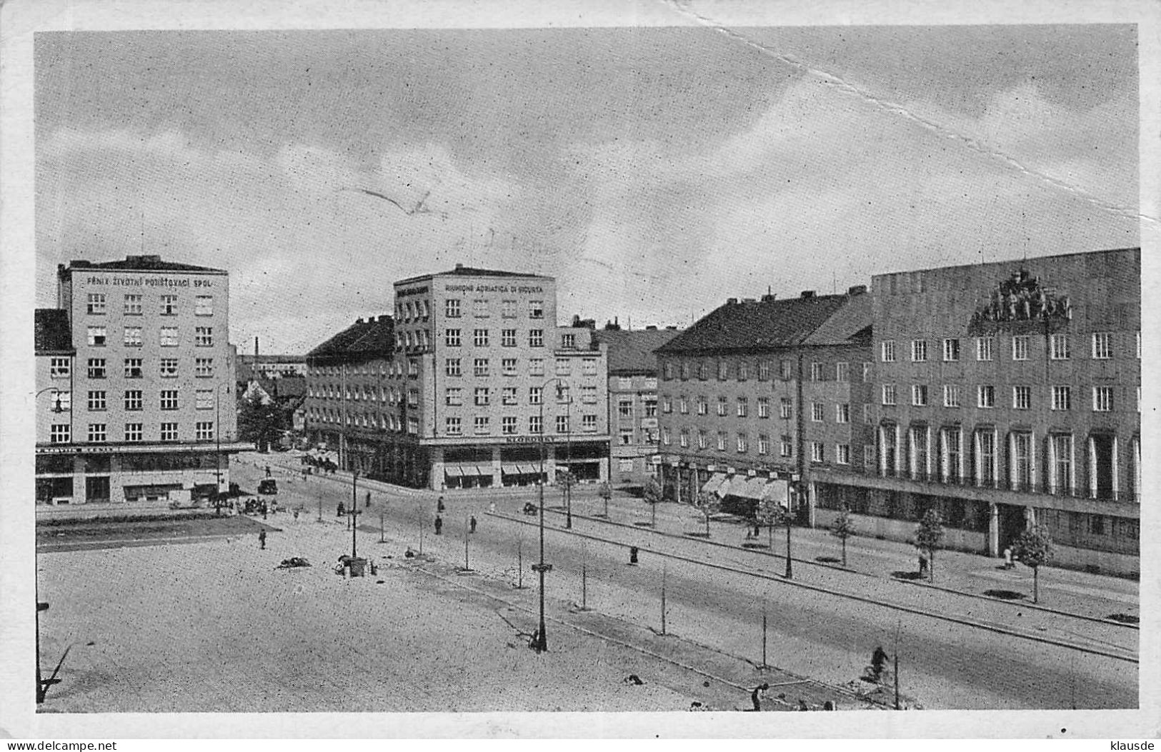 Königgrätz - Ulrich-Platz Gel.1943 - Boehmen Und Maehren