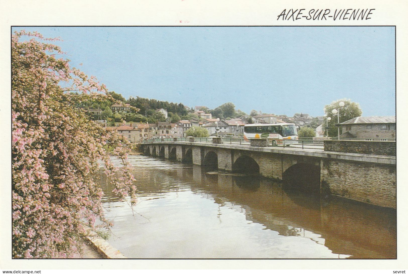 AIXE SUR VIENNE. - Le Pont  .  CPM RARE - Aixe Sur Vienne