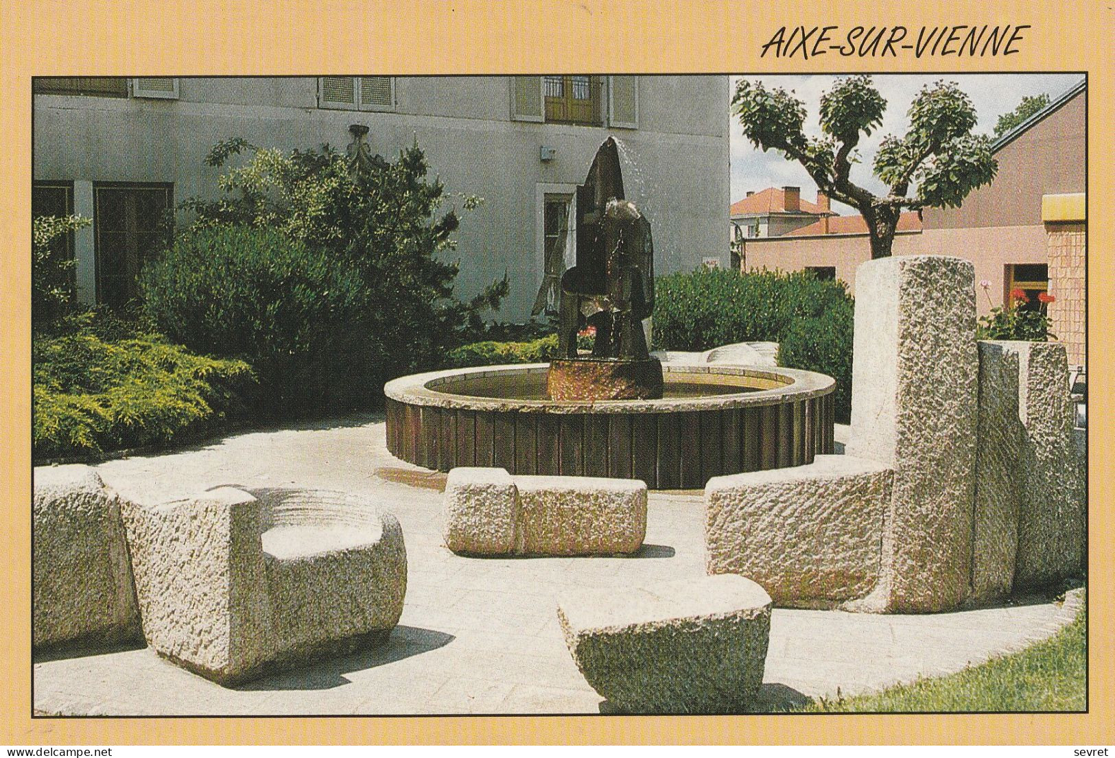 AIXE SUR VIENNE. - La Fontaine .  CPM RARE - Aixe Sur Vienne