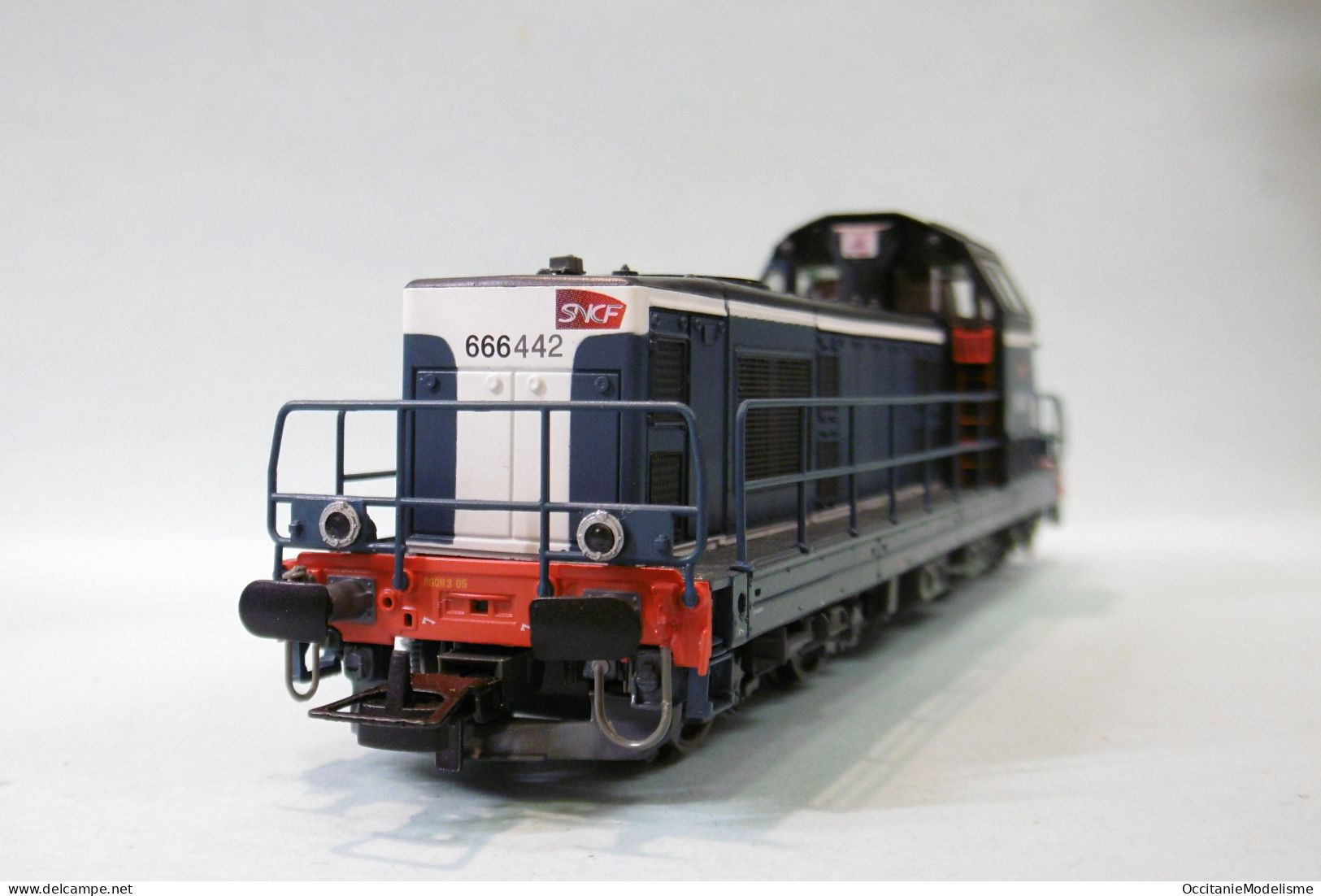 Jouef - Locomotive DIESEL BB 666442 66400 SNCF bleu ép. VI DCC Sound réf. HJ2441S Neuf HO 1/87