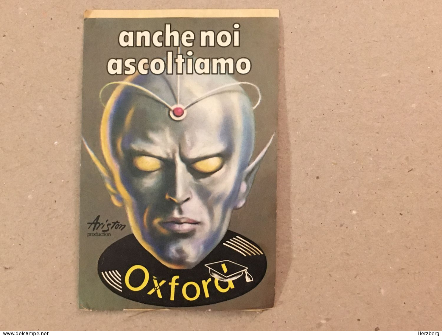 Italia Italy Edition - Adhesive Collection Sticker - UFO Alien - Oxford Ariston Production - Altri & Non Classificati