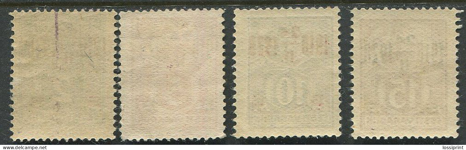 Estonia:Unused Overprinted Stamps Weaver And Smiths, 1928, MNH - Estonia