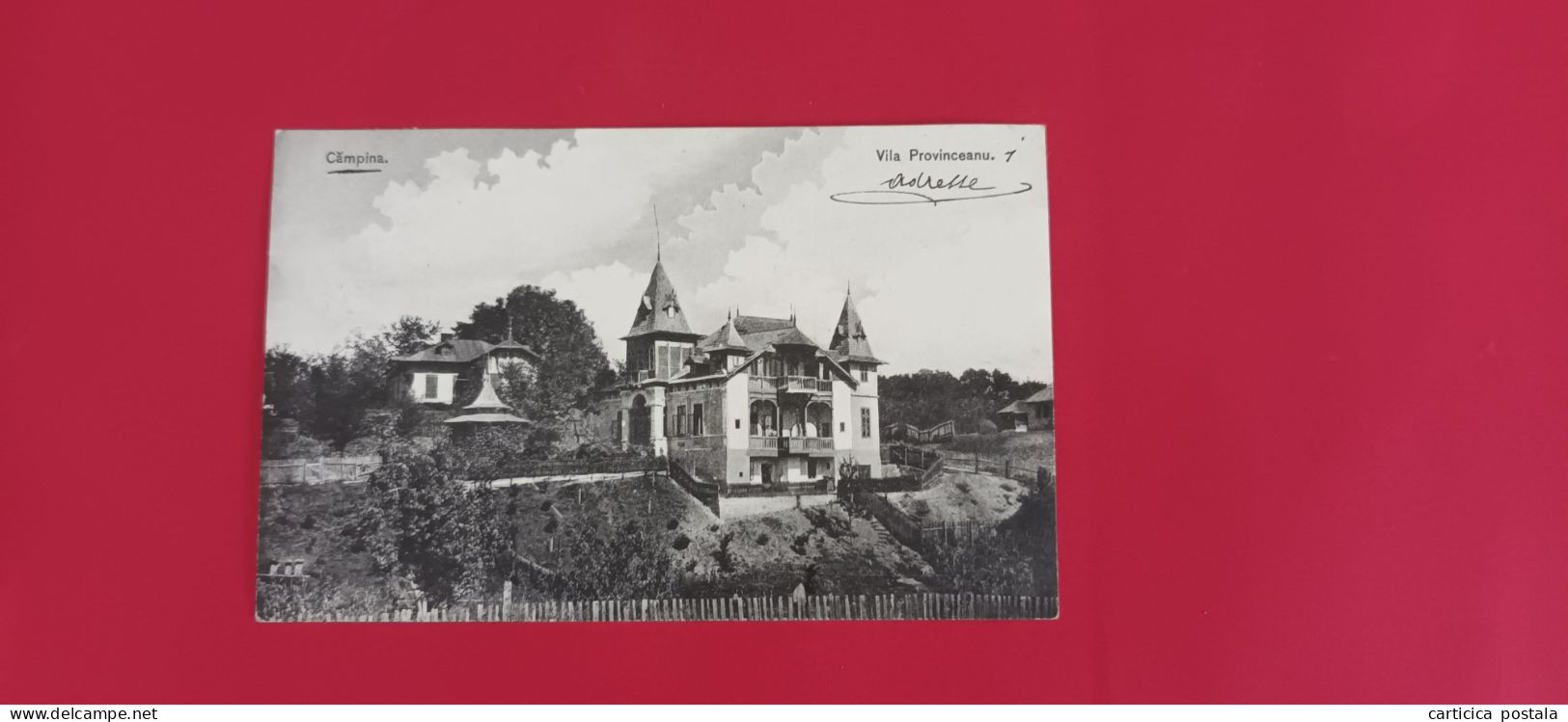 Romania Rumanien Prahova Campina Vila Preot Constantin Provinceanu 1907 - Romania