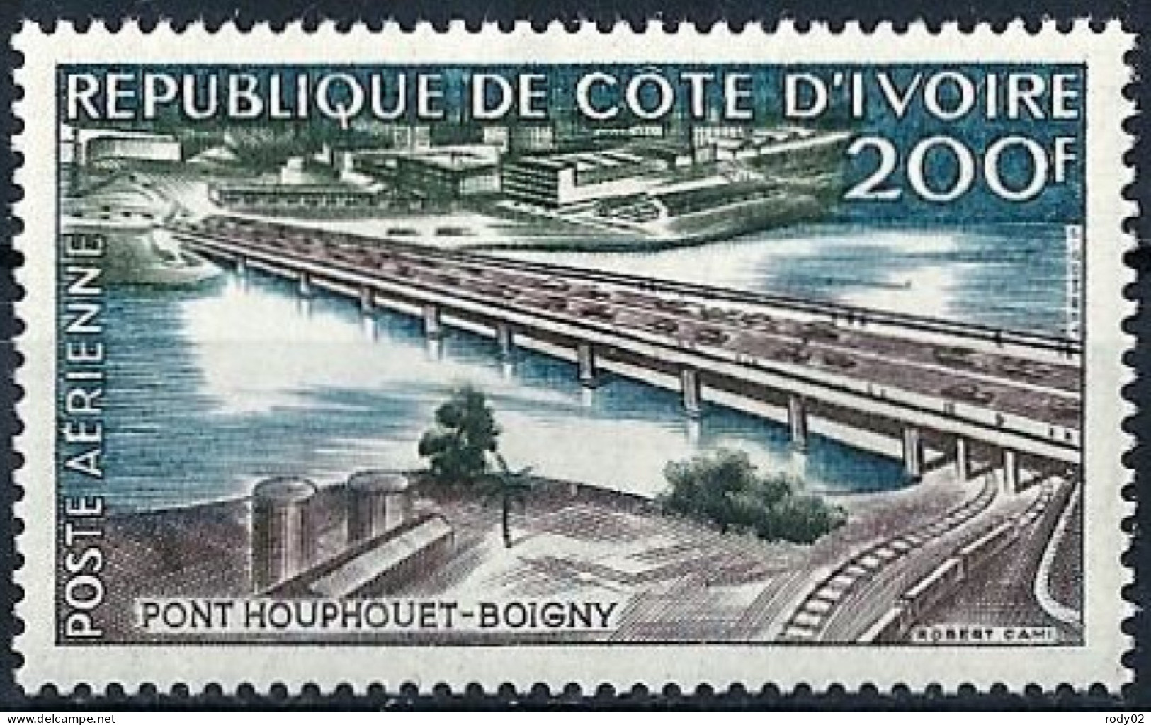 COTE D'IVOIRE - PONT - PA 19 - NEUF** MNH - Brücken