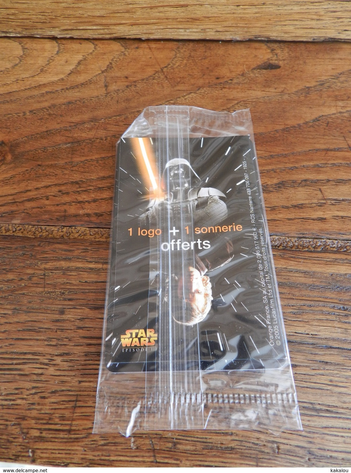 Coffret Orange STAR WARS COMPLET - Prima Apparizione (1977 – 1985)