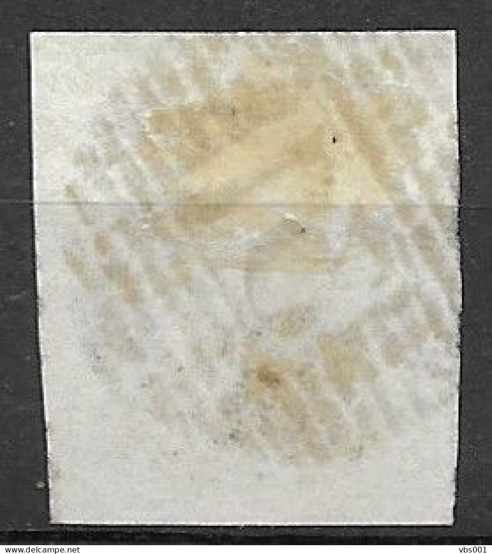 OBP10 Met 4 Randen En Met Balkstempel P31 Deynze ( Zie Scans) - 1858-1862 Medaillen (9/12)