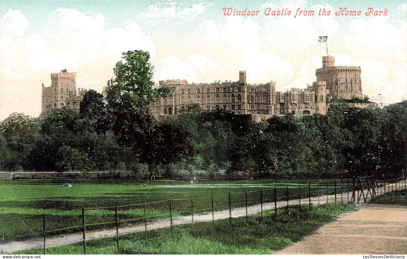 ROYAUME-UNI - Angleterre - Windsor Castle From The Home Park - Carte Postale - Windsor Castle