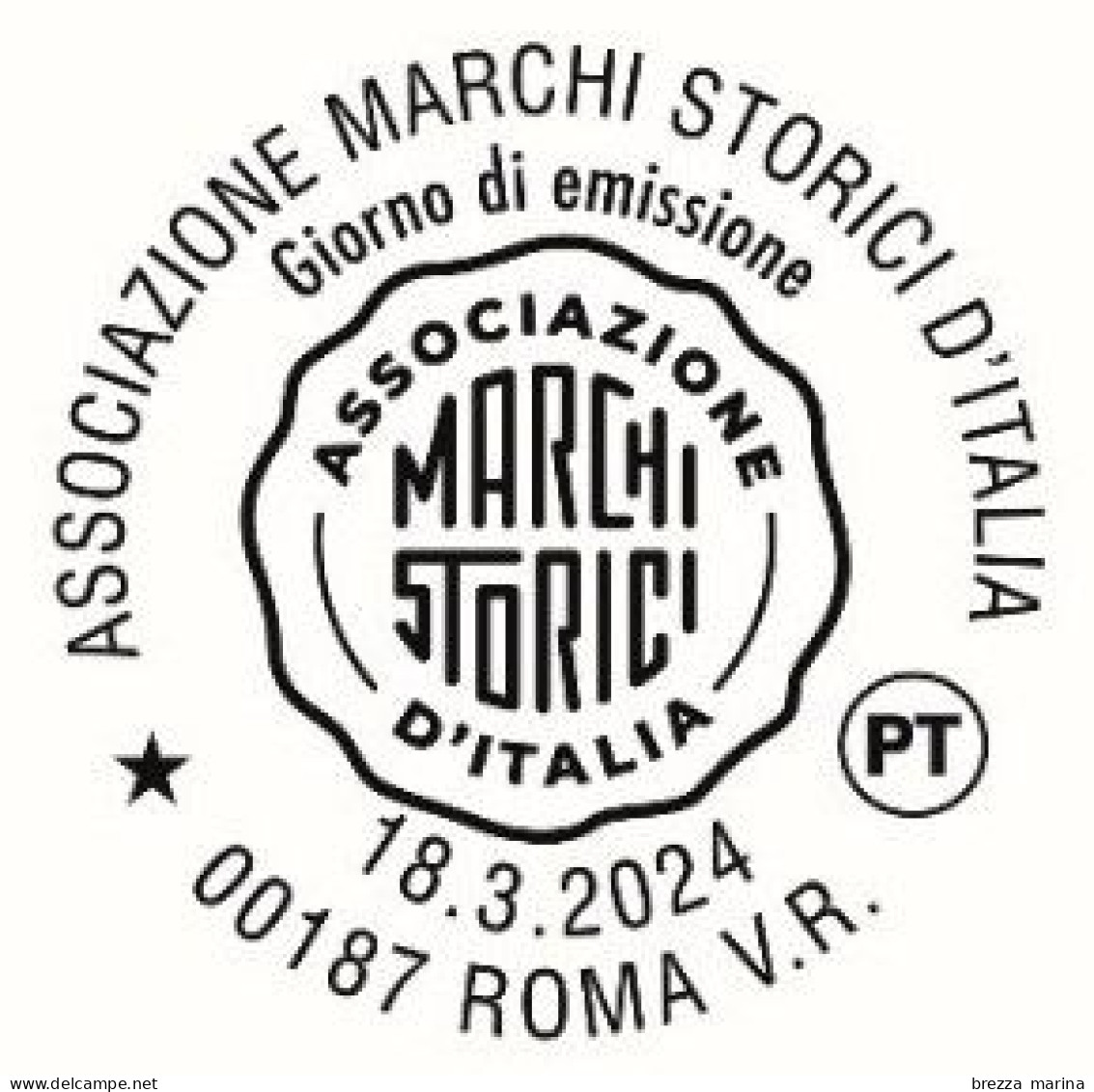 Nuovo - MNH - ITALIA - 2024 - Associazione Marchi Storici D’Italia – Logo - B - Barre 2413 - Bar Codes
