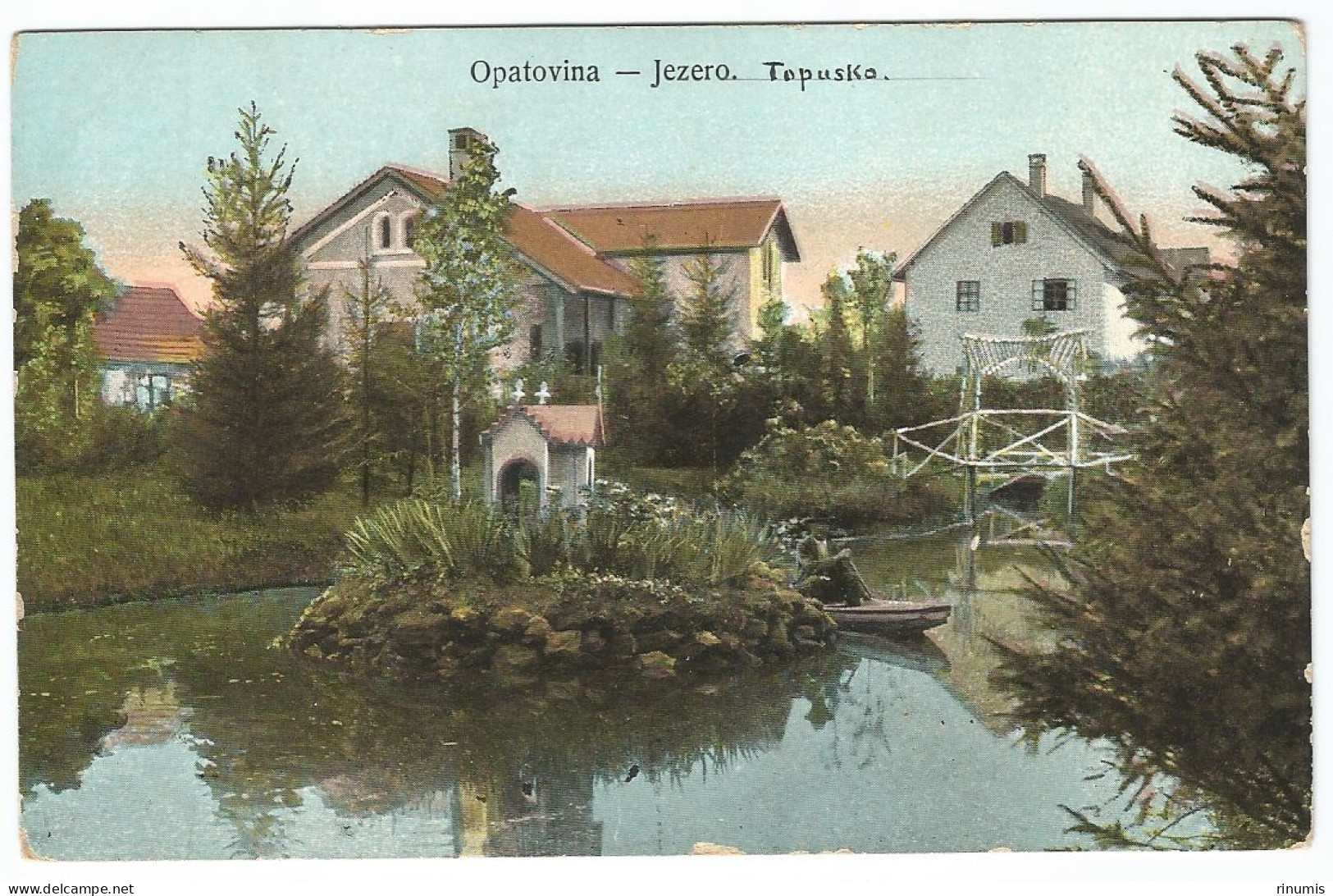 Topusko-Opatovina 1910/15 Not Used - Croacia