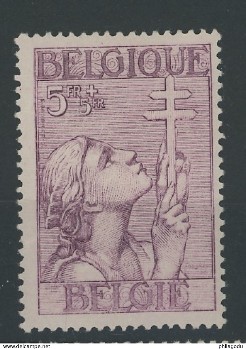 383 *. 5F Croix De Lorraine Cote 150-€ - Neufs