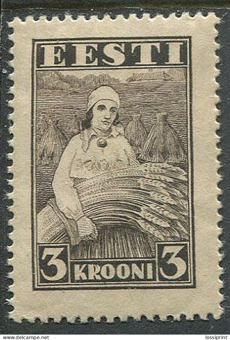 Estonia:Unused Stamp Lady With Crop, 1935, MNH - Estland