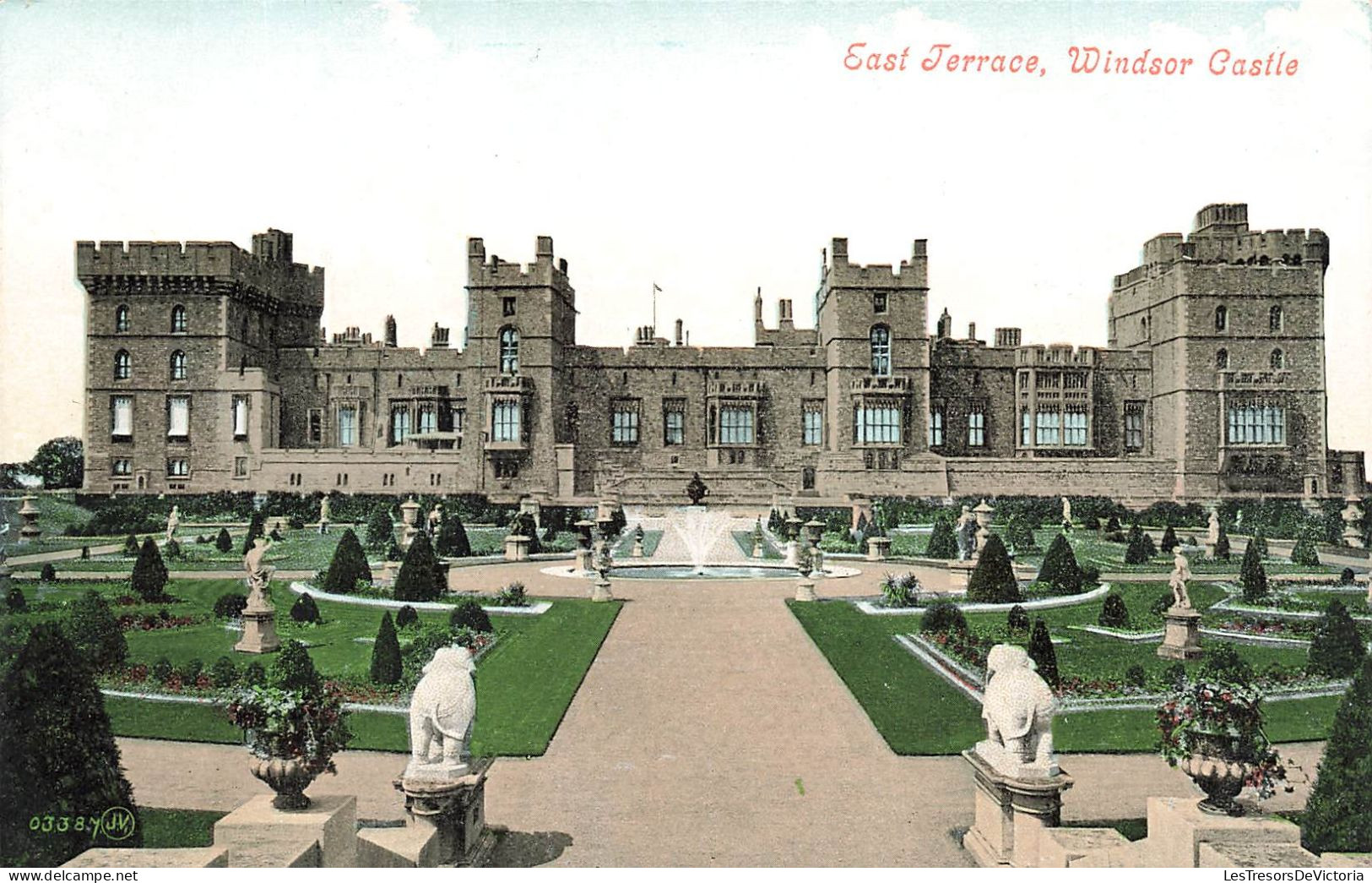 ROYAUME-UNI - Angleterre - Windsor Castle - East Terrace - Carte Postale - Windsor Castle