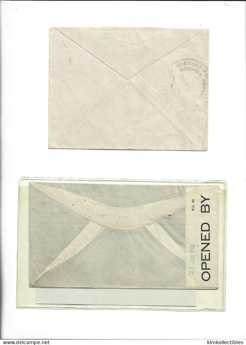 COLOMBIA - POSTAL HISTORY LOT - CENSORED - Colombie