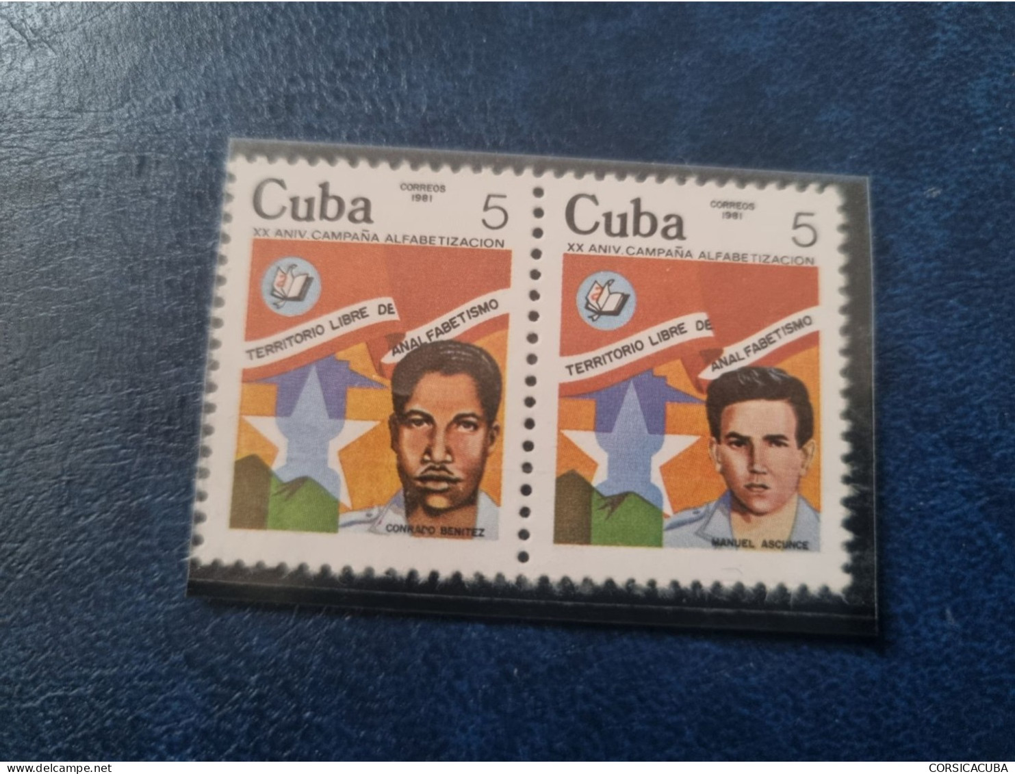 CUBA  NEUF  1981   CAMPANA  DE  ALFABETIZACION  //  PARFAIT  ETAT  //  1er  CHOIX  // Bloc De 4 - Unused Stamps