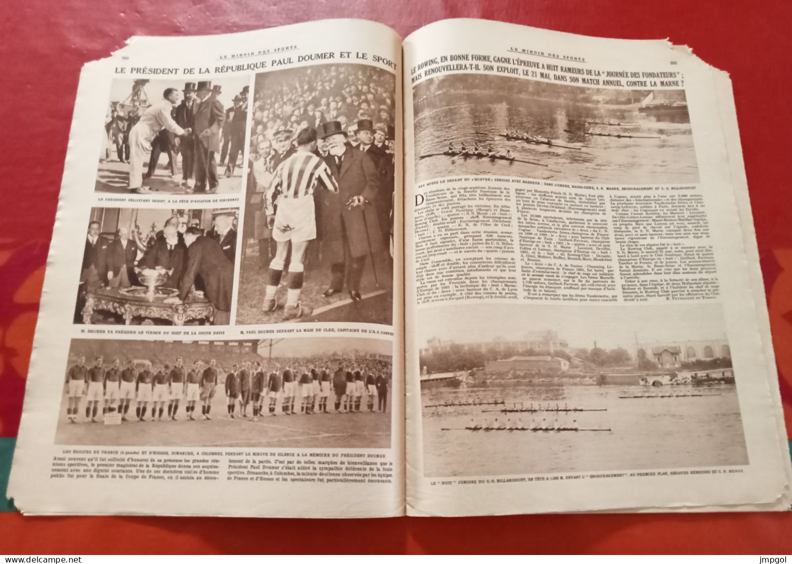 Miroir Des Sports N°650 Mai 1932 Basket Foyer Rémois Rugby Ecosse France Cyclisme Tommies Demuysere Bidot Prix Wolber - Sport