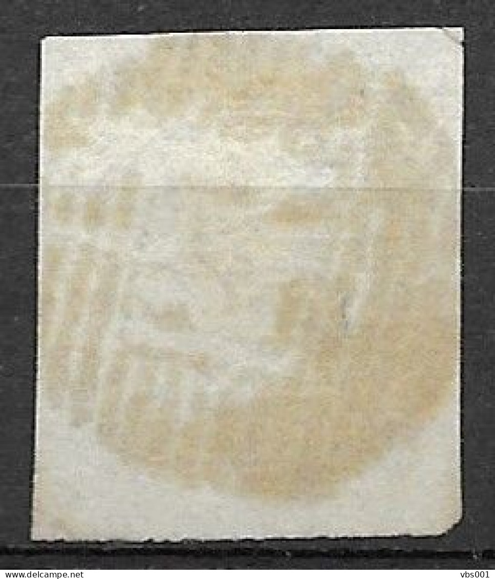 OBP11 Met 4 Randen En Gebuur, Met Balkstempel P34 Dison ( Zie Scans) - 1858-1862 Medaillen (9/12)