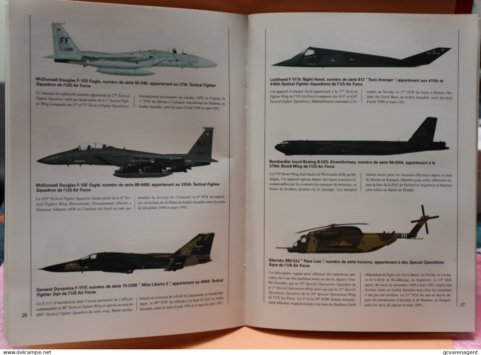 LES COMBATS DU CIEL - LA GUERRE DU GOLF 1991  - BELLE ETAT - 63 PAGES     2 IMAGES - Flugzeuge