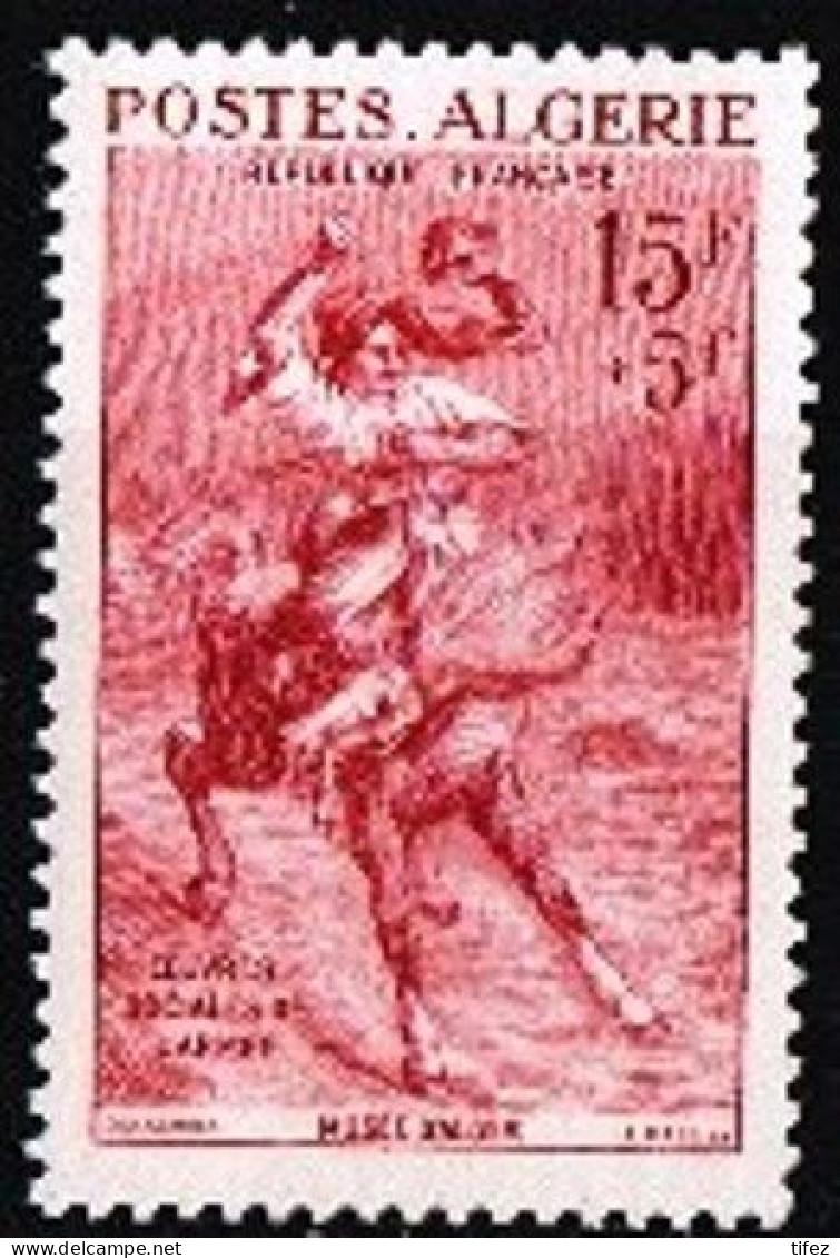 Année 1957-N°346 Neufs**MNH : Tableau De DELACROIX : Musée Des Beaux Arts D'Alger - Unused Stamps