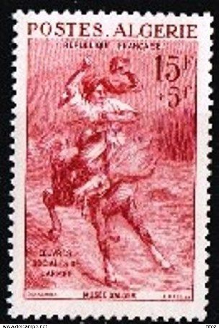 Année 1957-N°346 Neufs**MNH : Tableau De DELACROIX : Musée Des Beaux Arts D'Alger - Neufs