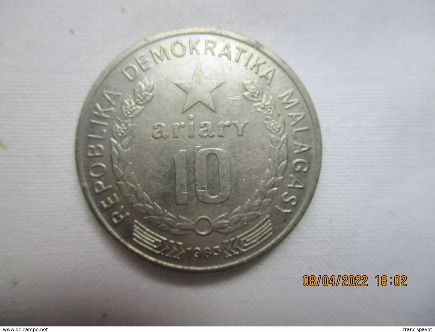 Madagascar: 10 Ariary 1973 - Madagaskar