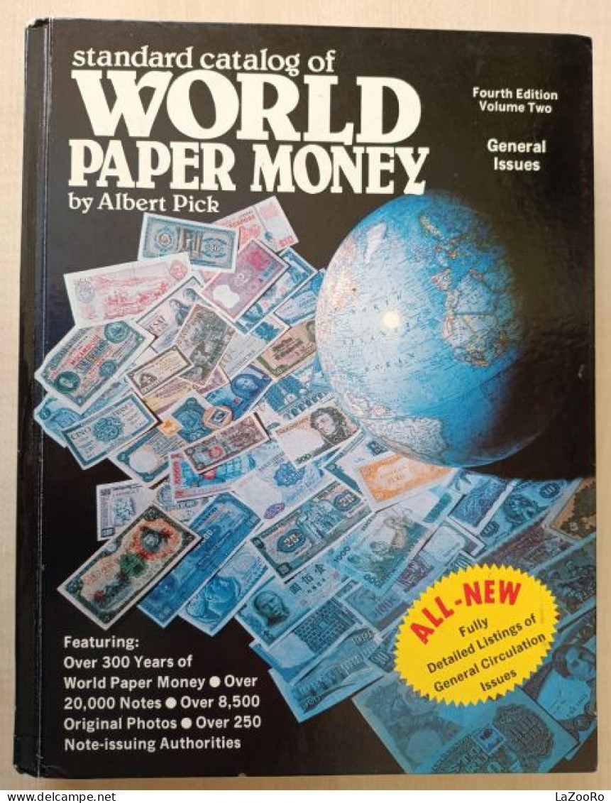LaZooRo: Albert Pick; Standard Catalog Of WORLD PAPER MONEY 4th Edition Vol. 2 - Old Banknotes Catalog - Boeken & Software