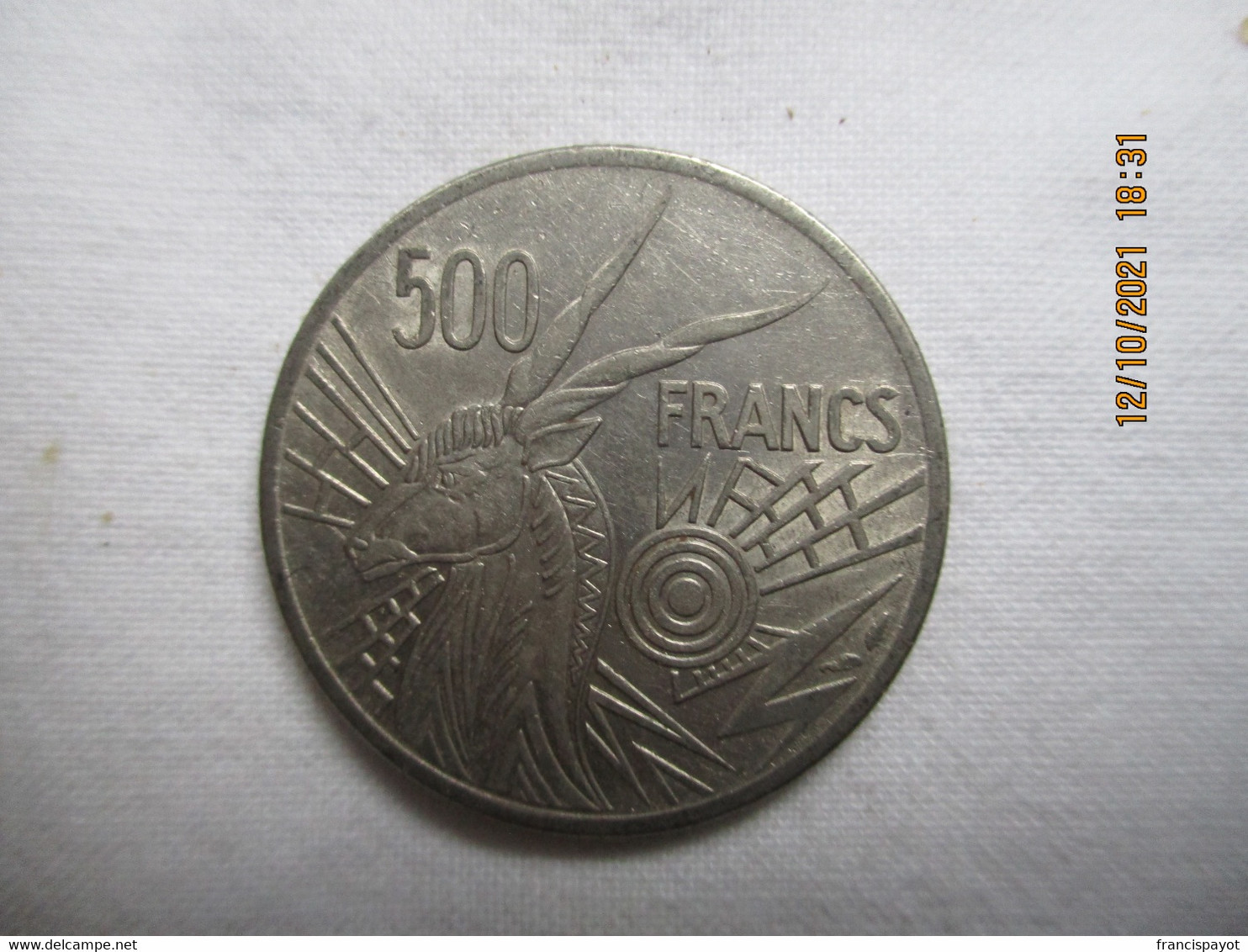 Banque Des Etats De L'Afrique Centrale: 500 Francs 1977 - Sonstige – Afrika