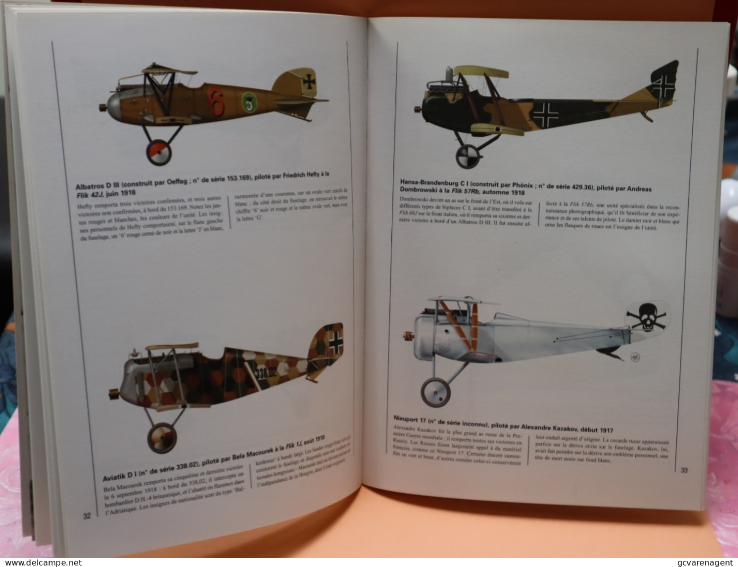 LES COMBATS DU CIEL - LES AS AUSTRO HONGROIS D/L GRANDE GUERRE  LE FRONT DE L'EST  - BELLE ETAT - 64 PAGES     2 IMAGES - Avión