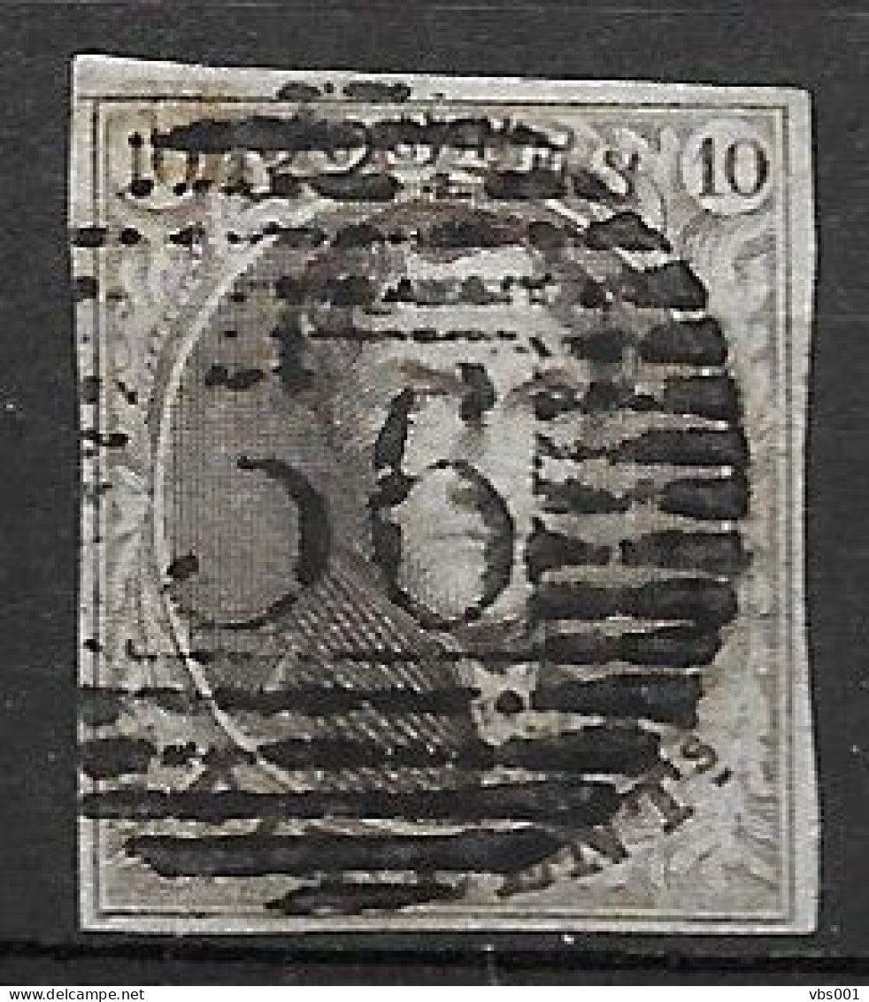 OBP10A Met 4 Randen En Met Balkstempel P36 Dolhain-Limbourg ( Zie Scans) - 1858-1862 Medaglioni (9/12)