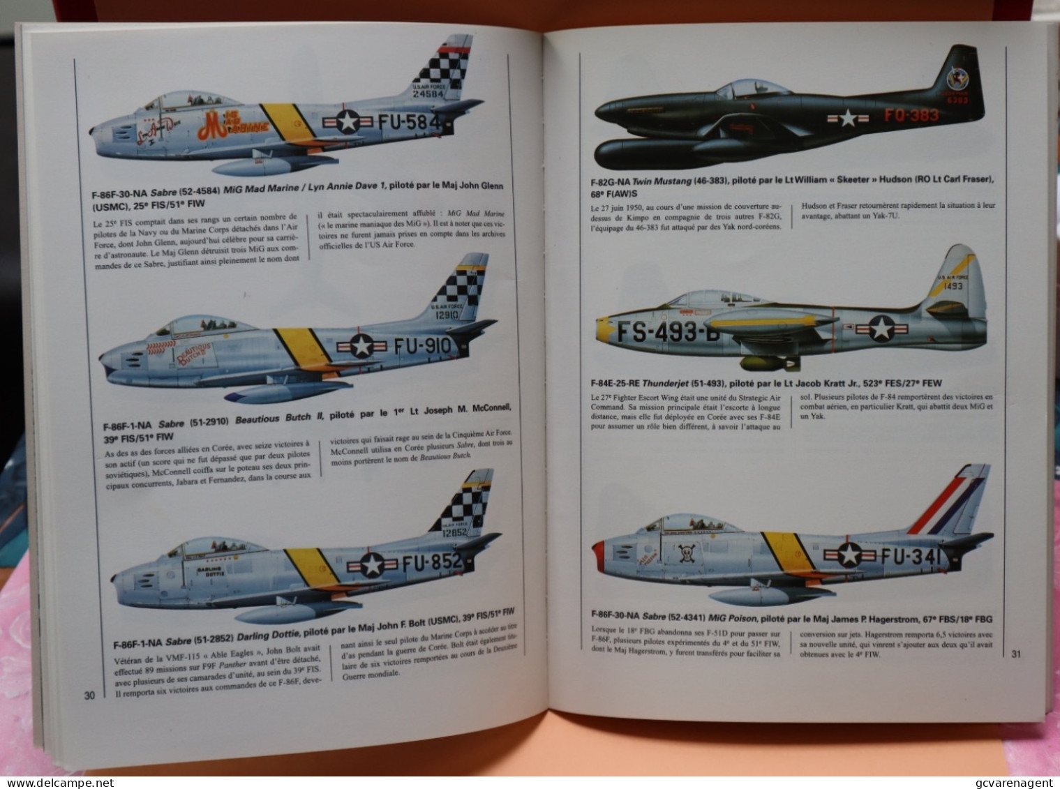 LES COMBATS DU CIEL - LES AS ALLIES DE LA GUERRE DE COREE  - BELLE ETAT - 64 PAGES     2 IMAGES - Avion