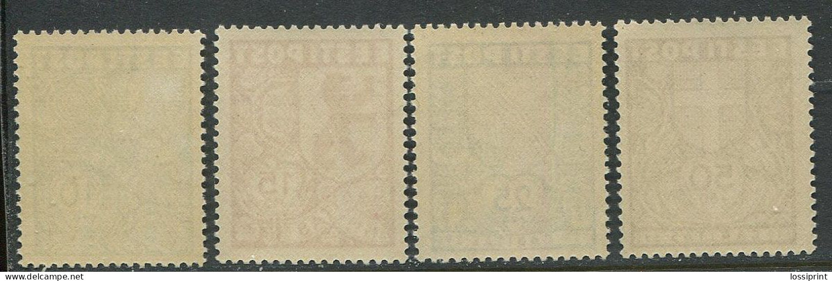 Estonia:Unused Stamps Serie Caritas 1939, Coat Of Arms, 1939, MNH - Estland