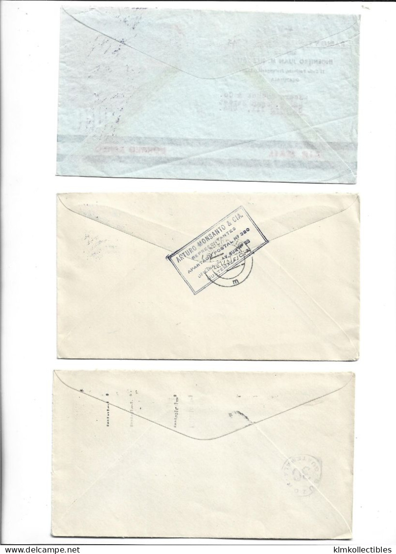 GUATEMALA - POSTAL HISTORY LOT 6 COVERS - AIRMAIL - Colombie