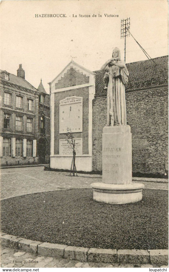 HAZEBROUCK LA STATUE DE LA VICTOIRE - Hazebrouck