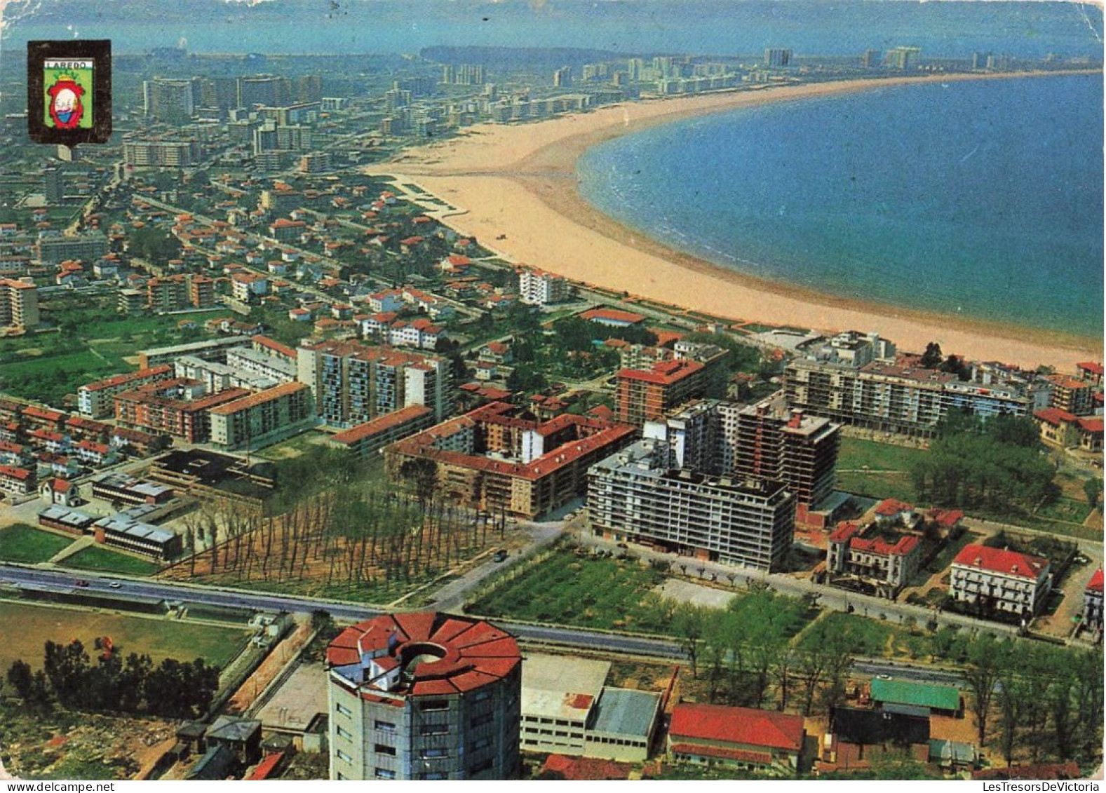 ESPAGNE - Laredo (Santander) - Vista Aérea - Vue Aérienne - Océan - Carte Postale - Cantabrië (Santander)