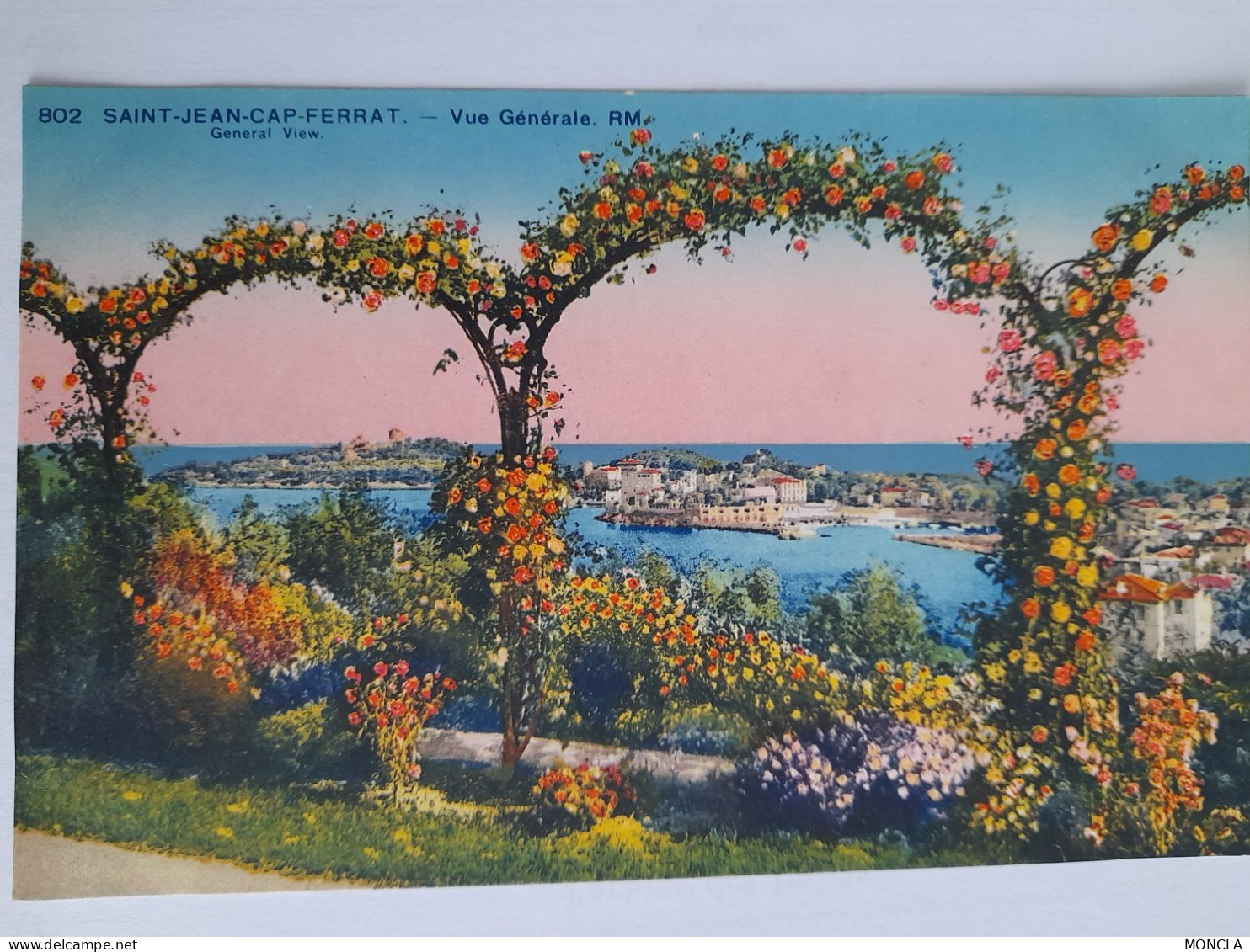 SAINT JEAN CAP FERRAT.VERS 1930.VUE GENERALE. - Saint-Jean-Cap-Ferrat