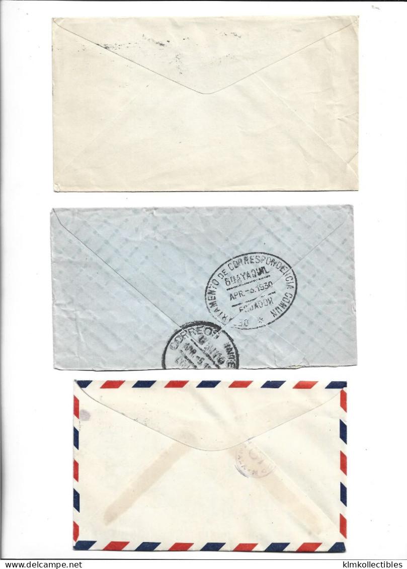 GUATEMALA - POSTAL HISTORY LOT 6 COVERS - AIRMAIL - Colombie